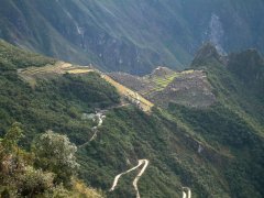 19-View from Inkti Punku on Machu Picchu